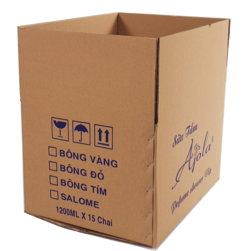 thùng carton cán màng