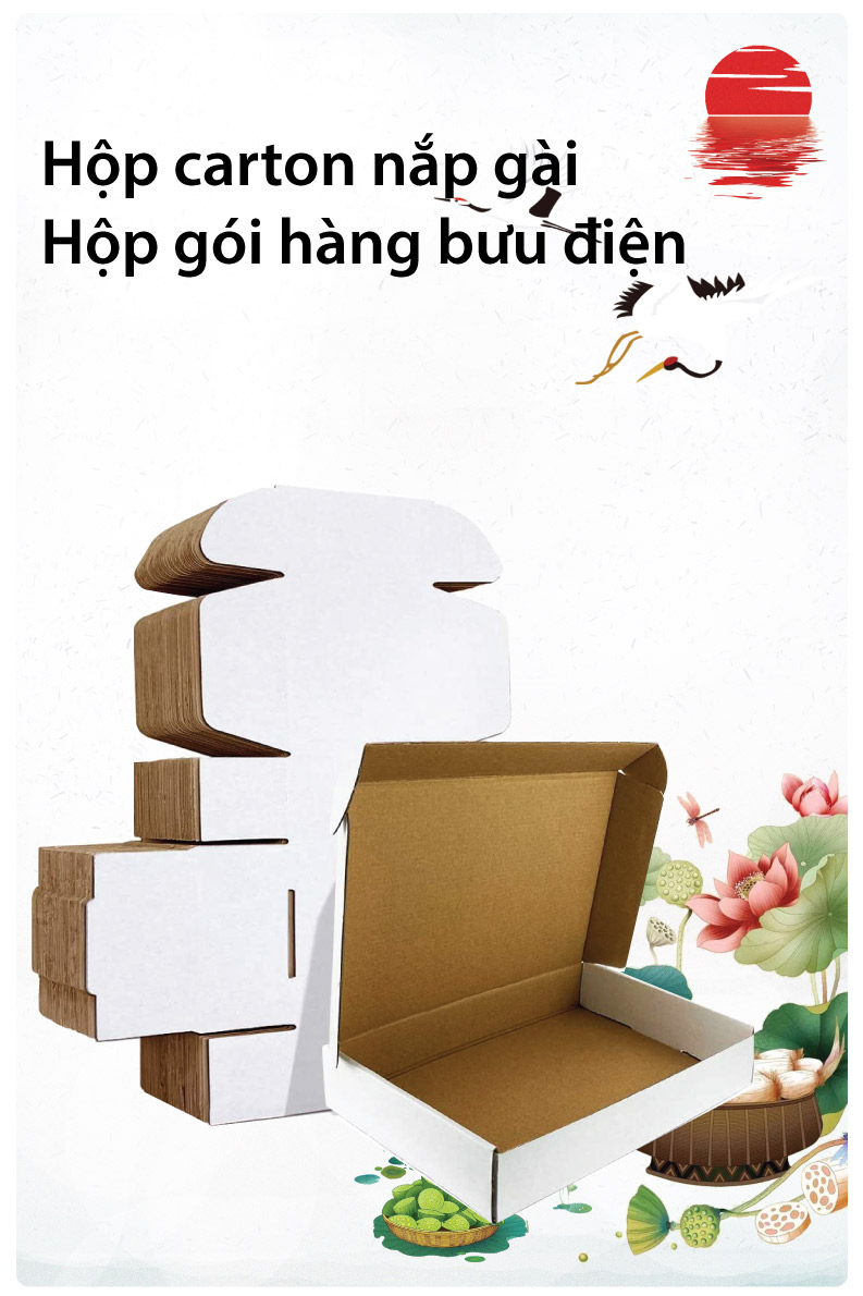 thùng carton cán màng